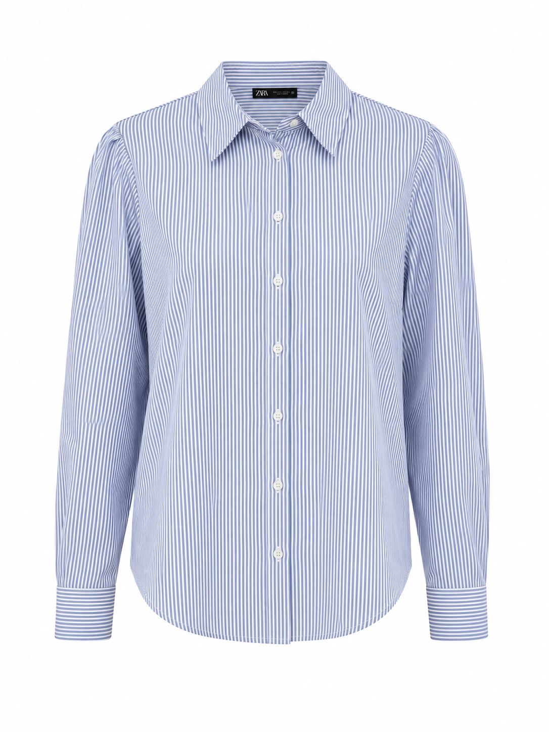 Zara  Blue Stripe Shirt