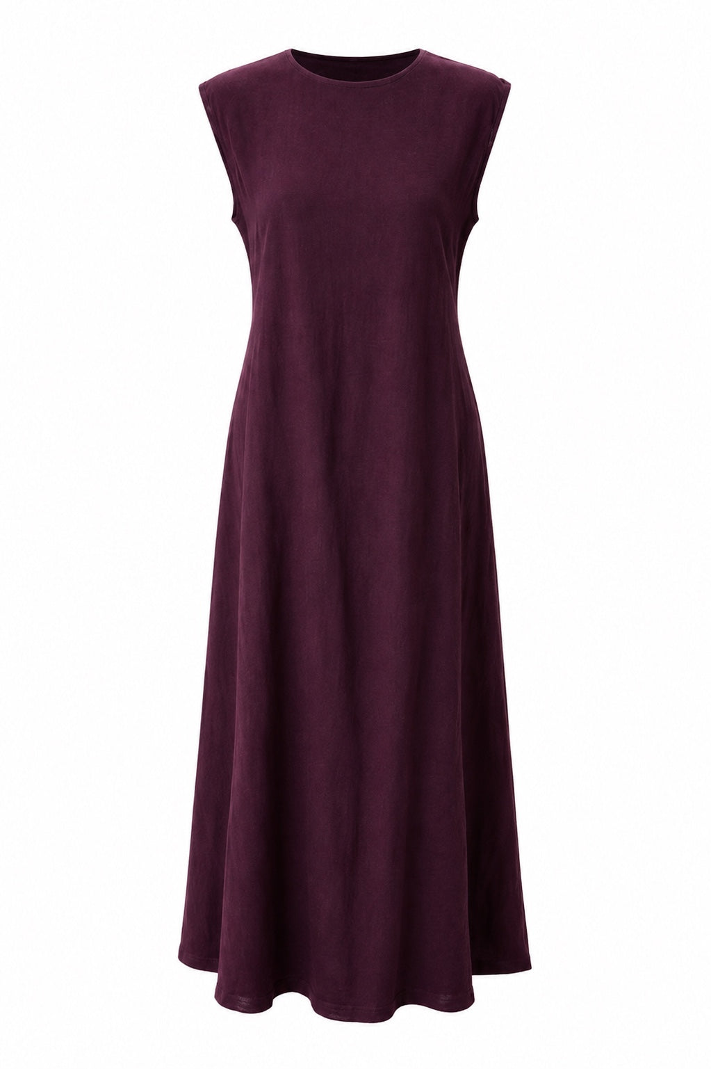 Burgundy Linen Dress – All Things Chic